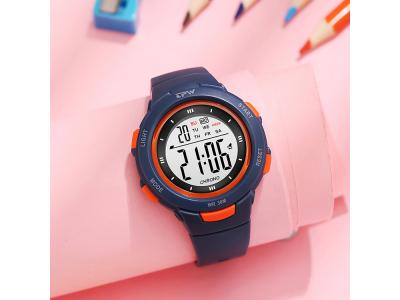 Montre enfant étanche affichage digital - Modèle Exia - Marine