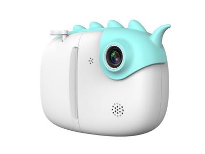 Appareil photo Wifi numérique enfant avec impression instantanée - Modèle Dragon - Bleu