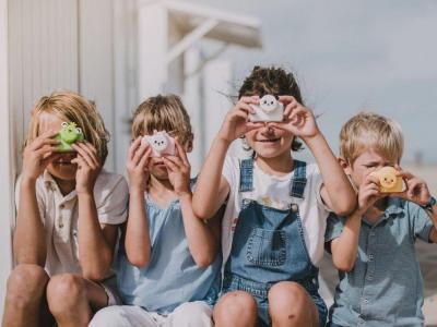 Appareil photo numérique enfant - Modèle Crazy Animals -Meuh-Meuh la vache 