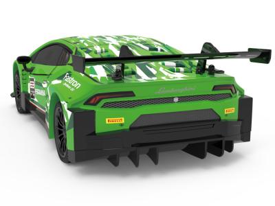 Voiture télécommandée 1/16 2.4GHz - Modèle Lamborghini Huracán GT3 - Verte