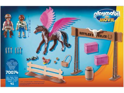 Playmobil The Movie - Marla & Del avec cheval ailé 41pcs