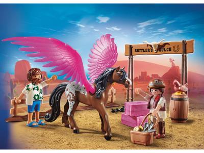 Playmobil The Movie - Marla & Del avec cheval ailé 41pcs