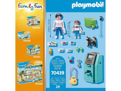 Playmobil Family Fun - Promenade avec distributeur de billets 29pcs 