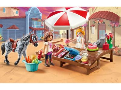 Playmobil DreamWorks Spirit - Etal de friandises de Miradero 50pcs