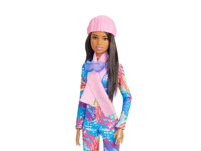 Barbie aux sports d'hiver - Luge