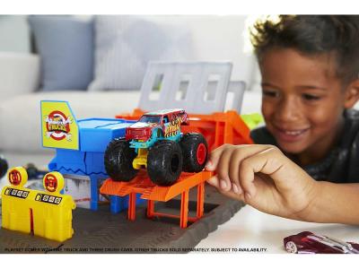 Hot Wheels - Monster Trucks Station Explosive