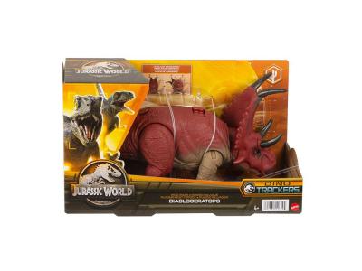 Jurassic World - Figurine articulée Diabloceratops avec effets sonores