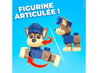 Pat'Patrouille - Jeu de construction Chase et son véhicule de police