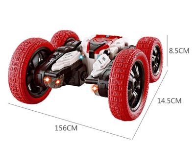 Véhicule télécommandé 4x4 2.4Ghz rotatif 360°- Rouge