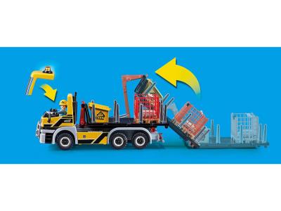 Playmobil City Action - Camion avec benne et plateforme