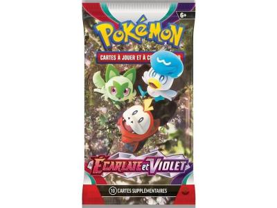 Pokémon - 4 Boosters Écarlate et Violet EV01