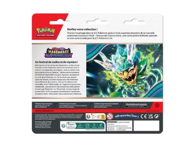 Pokémon - Blister de 3 Boosters Mascarade Crépusculaire