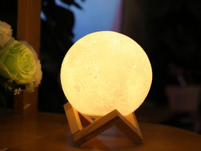 Lampe veilleuse - Modèle Voyage sur la Lune