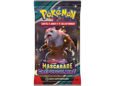 Pokémon - 4 Boosters Mascarades Crépusculaires EV06