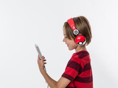 Casque audio filaire Dôme - Pokéball