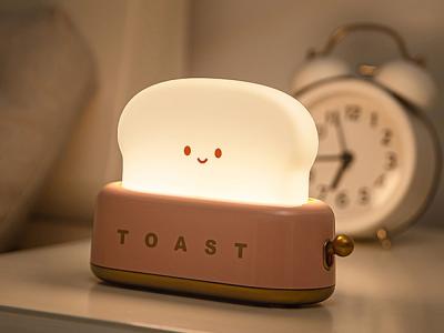 Lampe veilleuse toastée - Modèle Morning - Rose