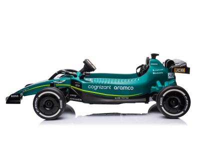 Voiture de course électrique Aston Martin F1 12V avec télécommande