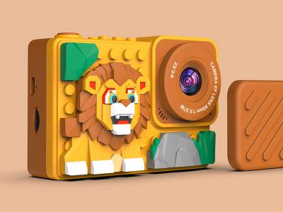 Appareil photo numérique enfant - Modèle Pixel - Lion