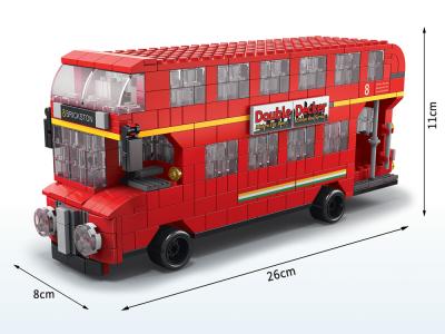 Jeu de construction 6 en 1 - Thème London - 1000 briques