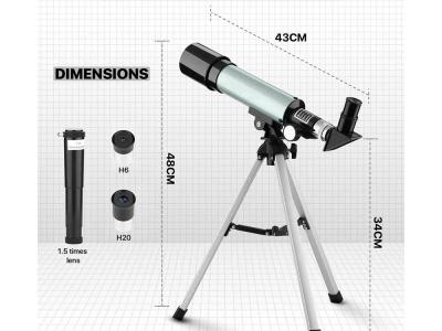 Télescope Lunette Astronomique 50 mm 60x - Modèle Urion