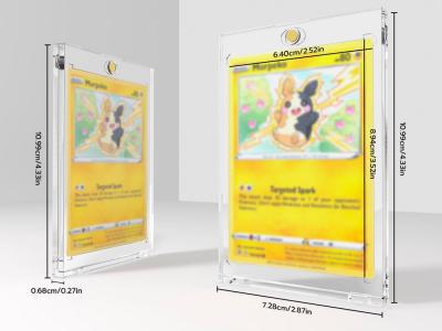 Lot de 10 étuis magnétiques de protection 35PT pour cartes de collection
