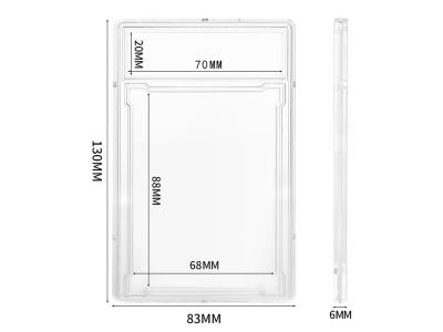 Lot de 10 étuis format PSA pour cartes de collection