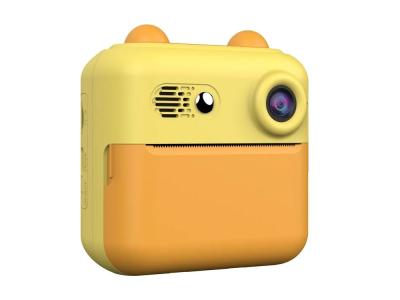 Appareil photo numérique enfant avec impression instantanée - Coloris Jaune
