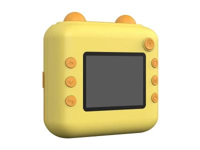 Appareil photo numérique enfant avec impression instantanée - Coloris Jaune