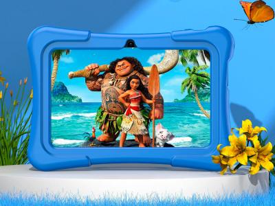 Tablette tactile enfant 7 pouces Android Wifi - Coloris Bleu