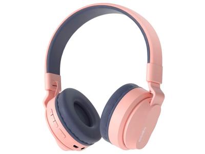 Casque audio Bluetooth avec limitateur volume  - Modèle Supreme - Rose