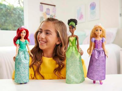 Mattel Disney Princess - Coffret 3 princesses avec décors