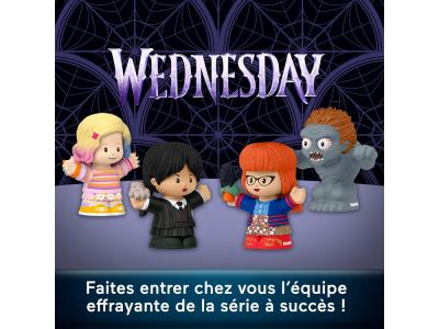 Coffret Collector Wednesday Mercredi 4 figurines