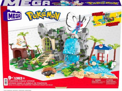 MEGA Pokémon - Coffret Voyage dans la Jungle - Jeu de Construction 1347 pièces