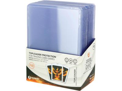 Phoenix Shield - Boîte de 25 toploader 100% Protection UV